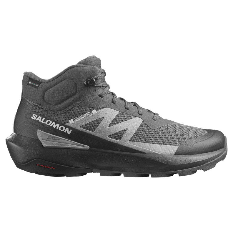 Zapato Hombre Elixir Activ Mid Gore-Tex Gr Salomon Gris CL 40 | US 8 | EU 41.5 | 25.5 CM