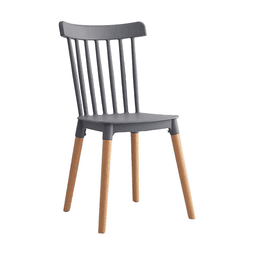 Silla Windsor para Comedor o Terraza Gris