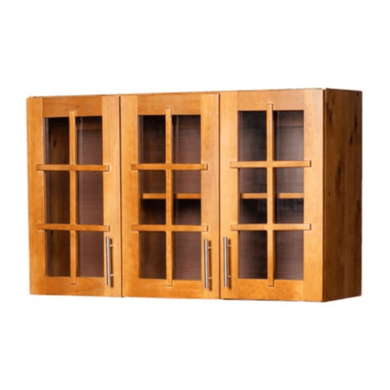 Mueble de Cocina Berin Madera Nogal Elevacion 3 Puertas