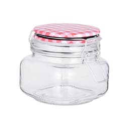 MKP FRASCO DE VIDRIO 11 CM ROJ Rojo
