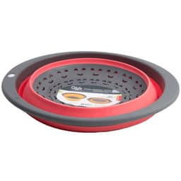 COLADOR PLASTICO OVALADO ROSADO