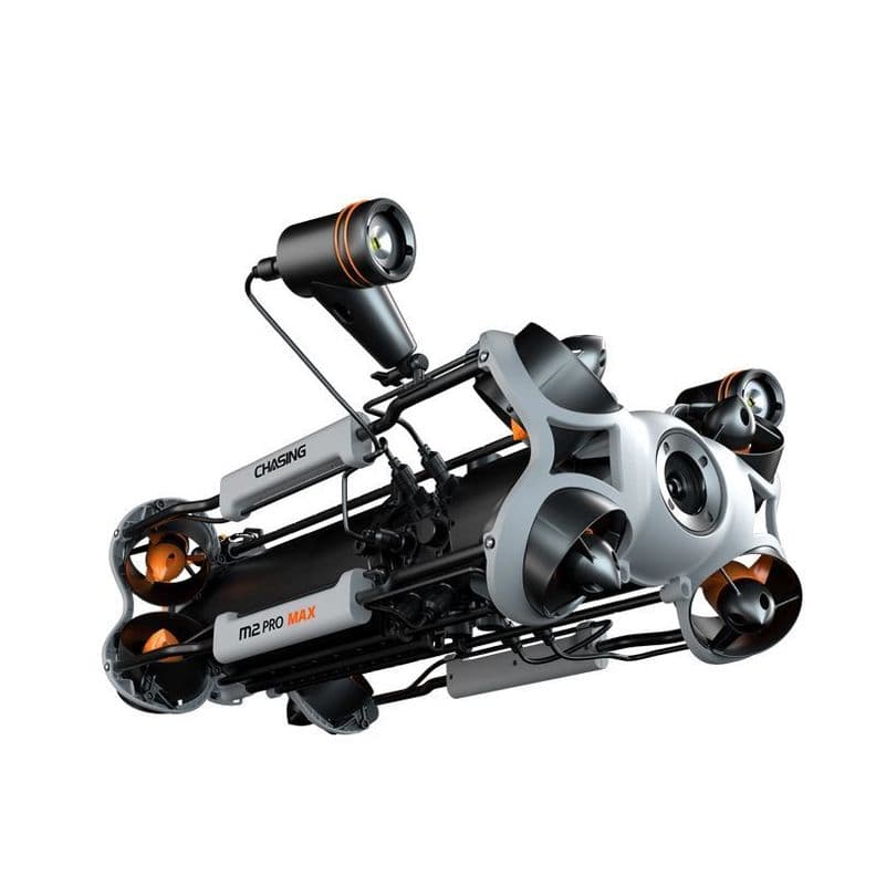 Chasing M2 PRO MAX ROV Submarino Edicion Estandar (300WH Bateria,200 Metros) (Maleta) Gris