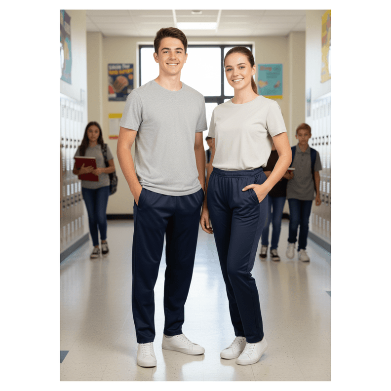 3 Buzos Escolares Juveniles Tallas S-XL Unisex Colegio Azul Marino L