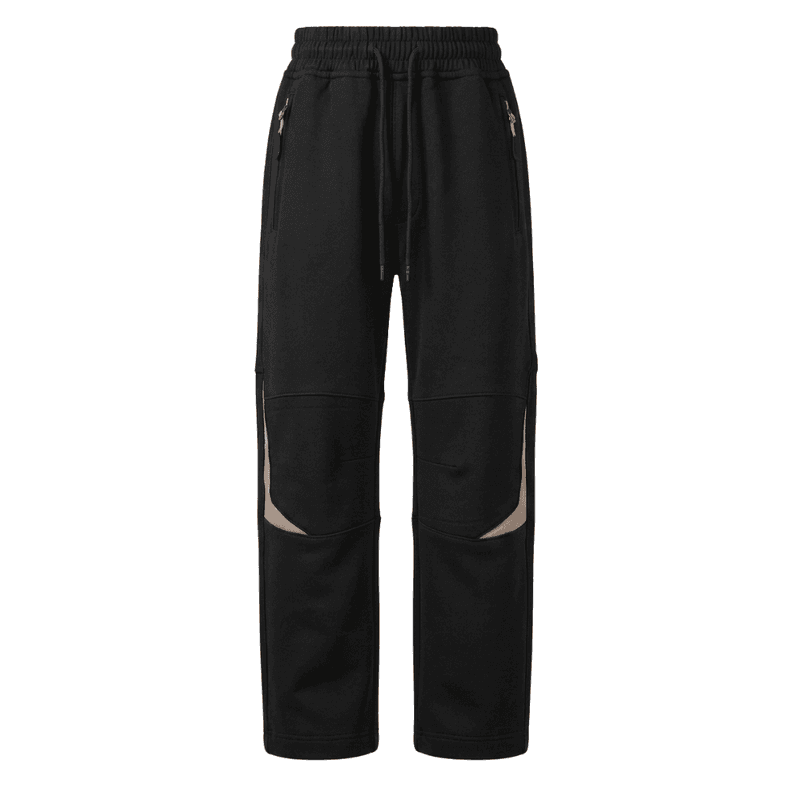 Pantalon Softshell Jogger Nina Urban Tech - Reforzado Con Bolsillos Negro 14