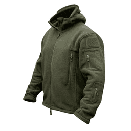 Polar Chaqueta Poleron Micropolar Tactico Invierno Verde Militar XL