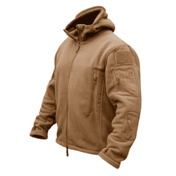 Polar Chaqueta Poleron Micropolar Tactico Invierno Beige XXL
