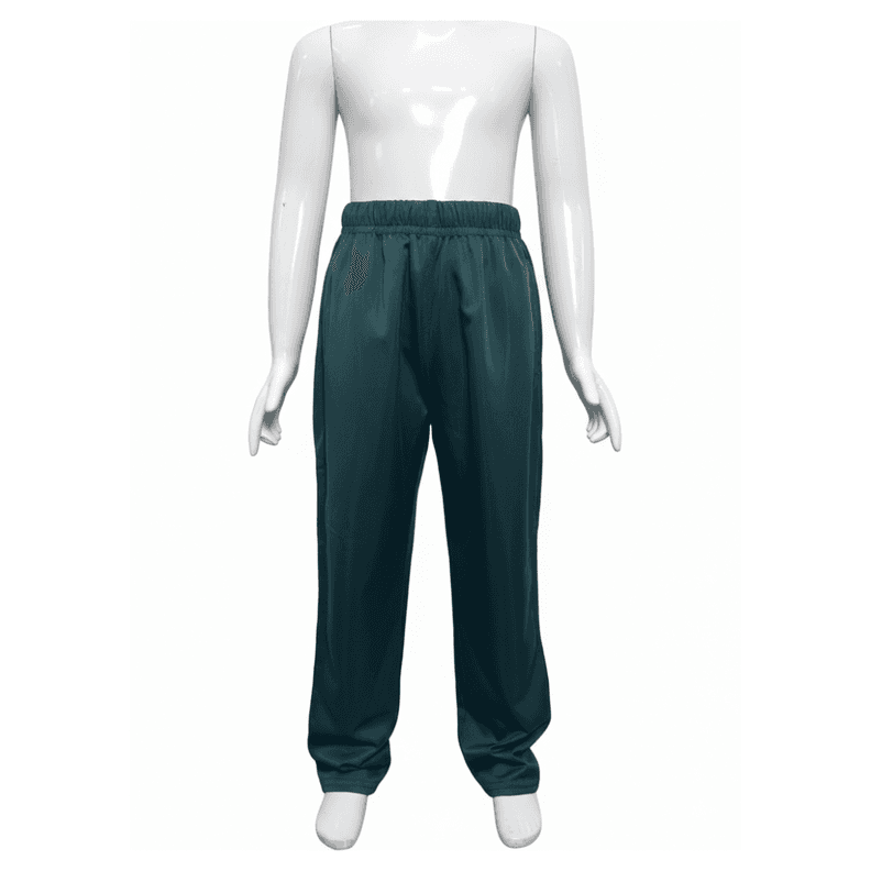 Pack 2 Pantalones Buzo Fantasia Nino Nina Escolar Azul / Verde Verde Militar 4