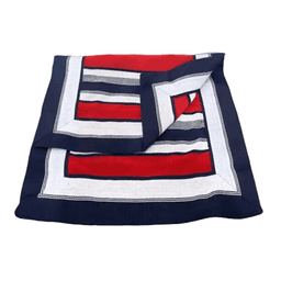 Manta Poncho De Huaso Cueca Nino Fiestas Patrias Rojo 2-3 Anos