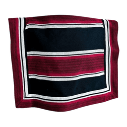 Manta Poncho De Huaso Cueca Nino Fiestas Patrias Negro 7-8 anos