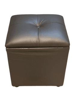 Pouf Baul Gris Eco Cuero Muebles Rimar 0
