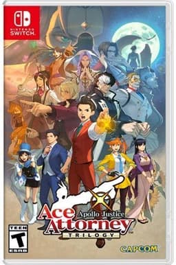 Apollo Justice Ace Attorney Trilogy Switch