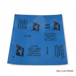 Lija Al Agua Pliego 230x280mm Grano P5000 M T CC88P Ultra Fina Azul