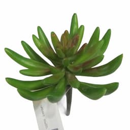 Cactus Decorativo Suculenta Verde 13Cm