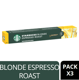 STARBUCKS by NESPRESSO Blonde Espresso Roast Acero