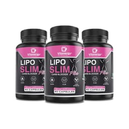 Bloqueador de Absorcion de carbohidratos - Regulador Transito - Lipo Slim Plus Original- Pack x3