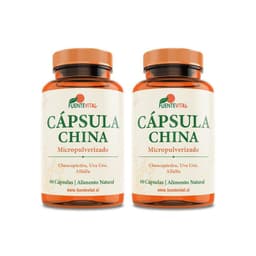 Capsula china-chancapiedra-Uva Ursi- alfalfa pack x2