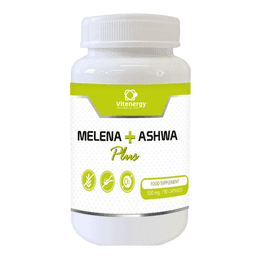 ASHWAGANDHA + MELENA DE LEON 90 Capsulas 500 mg.