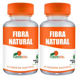 FIBRA NATURAL CAPSULAS FUENTE VITAL SALUD DIGESTIVA - PACK x2