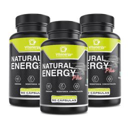 COMPLEJO B ENERGIZANTE NATURAL - NATURAL ENERGY PLUS - PACK x3