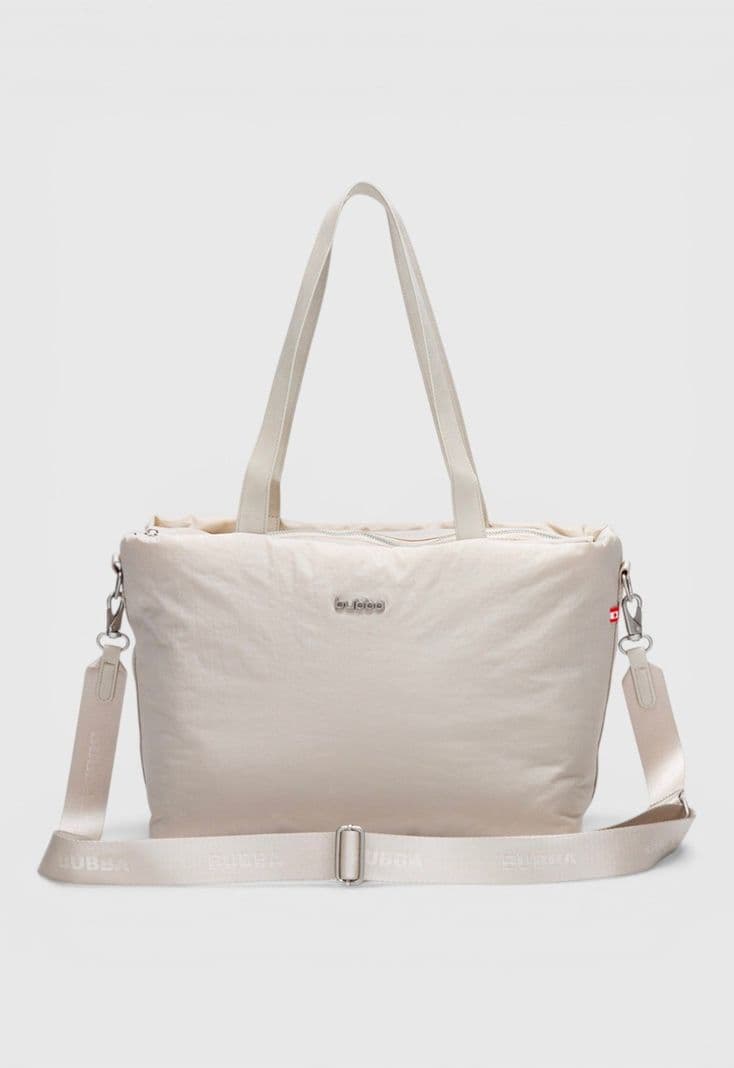 Cartera Padded Tote Daily Nude Bubba Essentials Beige