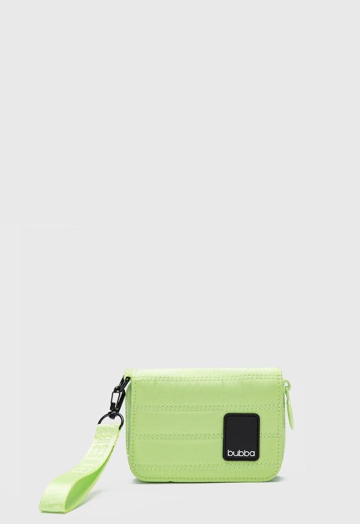 Billetera Originals Matte Lima Mini Bubba Essentials Verde