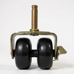 Rueda Doble Para Camas Cic - Flex, Ideal Para Piso Flotante