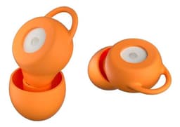 Woo Earplugs Experience+ Plus Kids - Tapones Oidos Nino 27db Naranjo