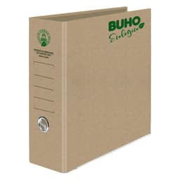Archivador carta Buho ancho ecologico papel kraft