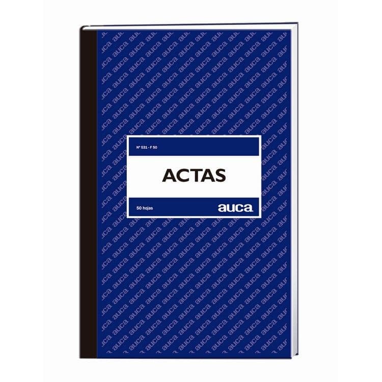 Libro de actas Auca N531-F50 50 hojas