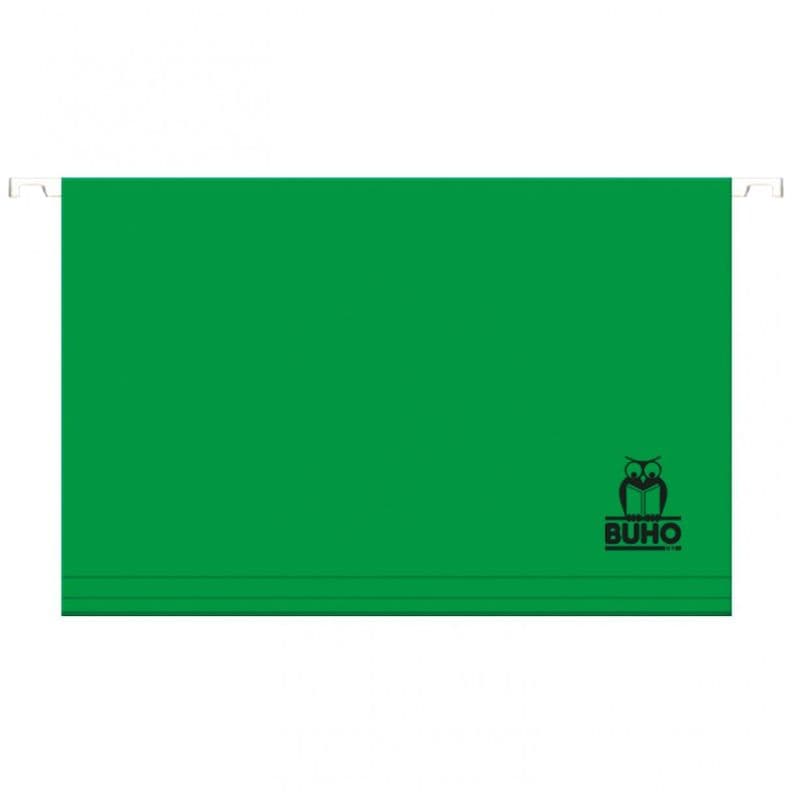 Carpeta colgante Buho termolaminada verde