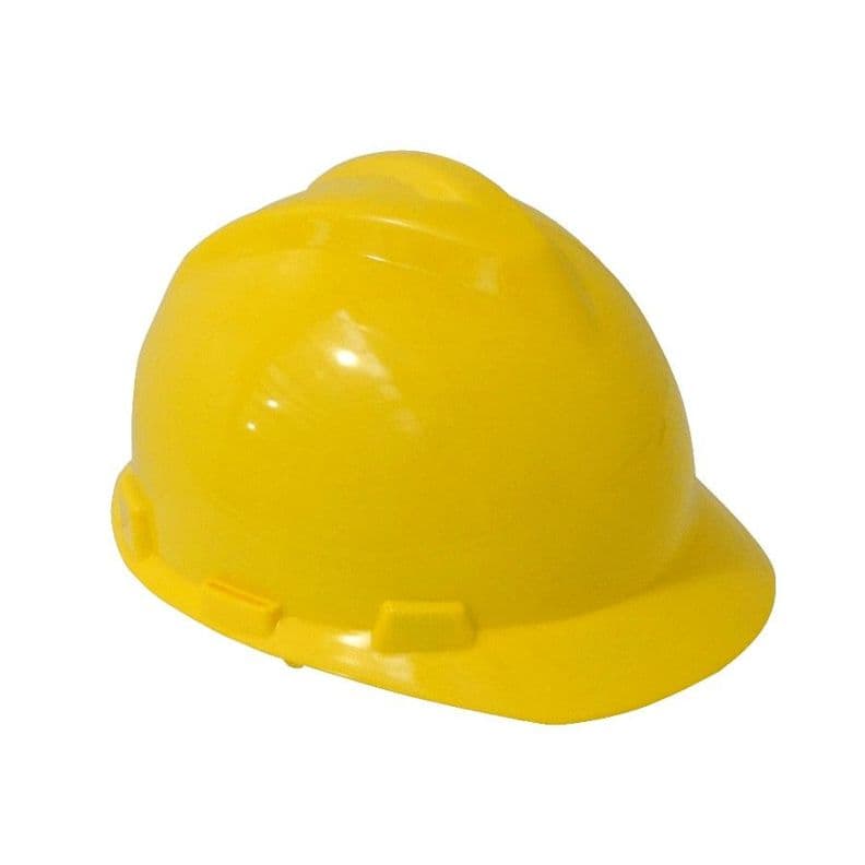 Casco de seguridad amarillo NO-cert