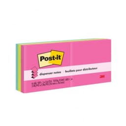 Nota adhesiva 3M Post-It R330AU 76x76 mm 600 hojas fluor