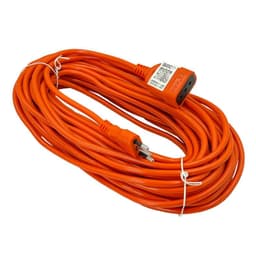 Alargador Macrotel 20 m 10 A enchufe nacional 3x1,0 mm naranjo