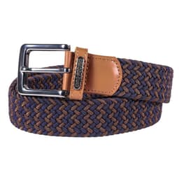 CINTURON ELASTICADO GINO RODINIS HOMBRE 2515 AZUL/MARRON S-M