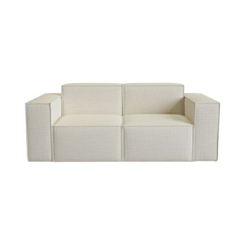 SOFA AURA TRES CUERPOS LINO CRUDO Beige Natural