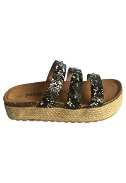 Sandalia Ecocuero ZAY31 Negro 35