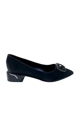Zapato de taco Ecocuero ZB011 Negro 41