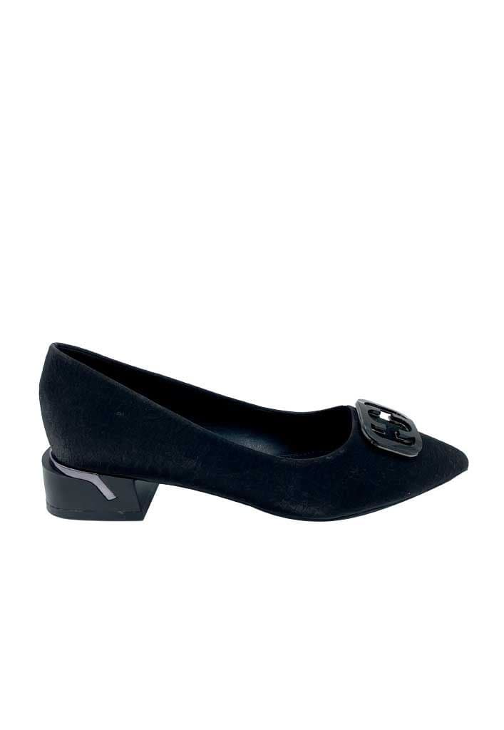 Zapato de taco Ecocuero ZB011 Negro 37