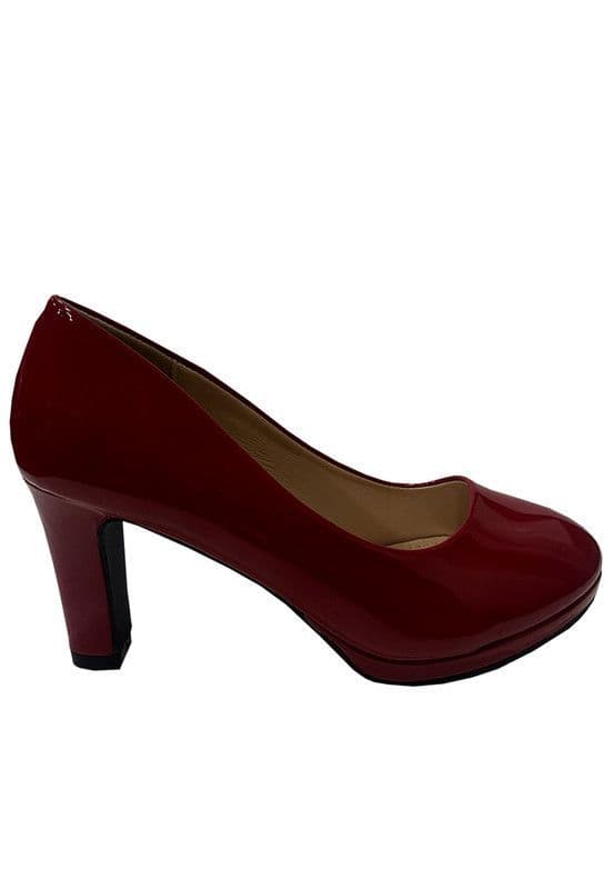 Zapato Reina Ecocuero ZAU33 Rojo 35