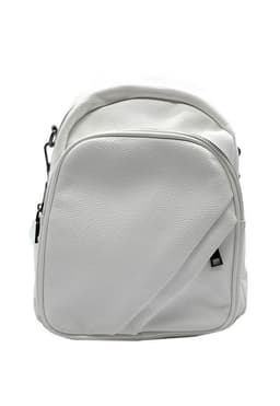 Mochila Cuero Blanco CRU74
