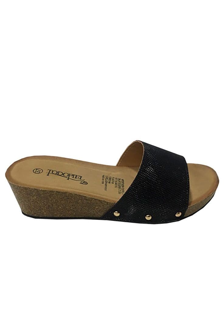 Sandalia Ecocuero ZAX34 Negro 36