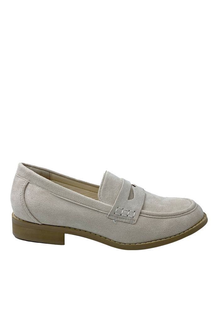 Mocasin Gamuza ecologica ZB008 Beige 35