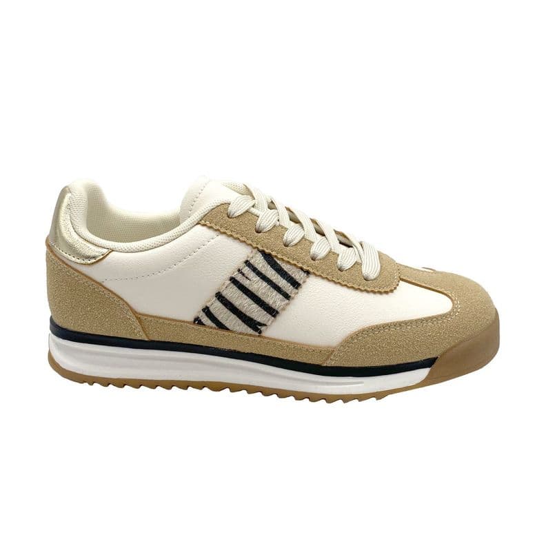 Zapatilla Mujer Beige ZB061 41