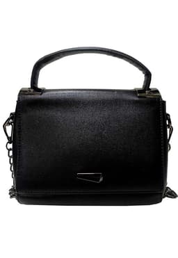 Cartera Cuero Ecologico CRM62 Negro