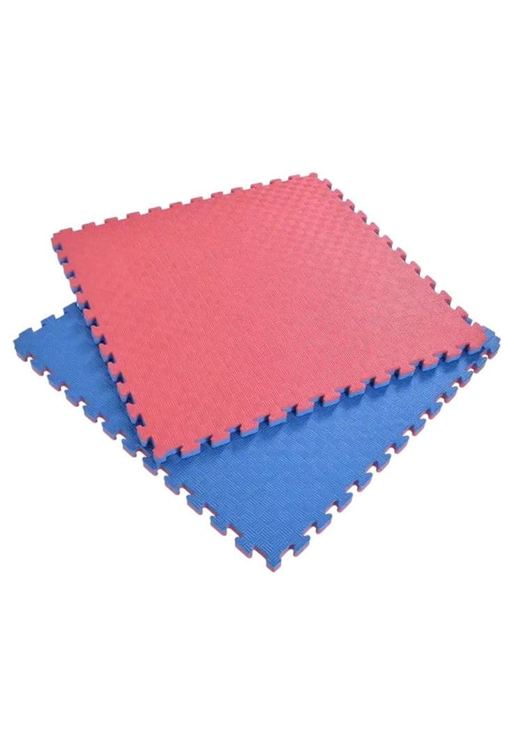 Piso Tatami Goma Eva Premium 1mt X 1mt X 2 Cm Ancho Azul