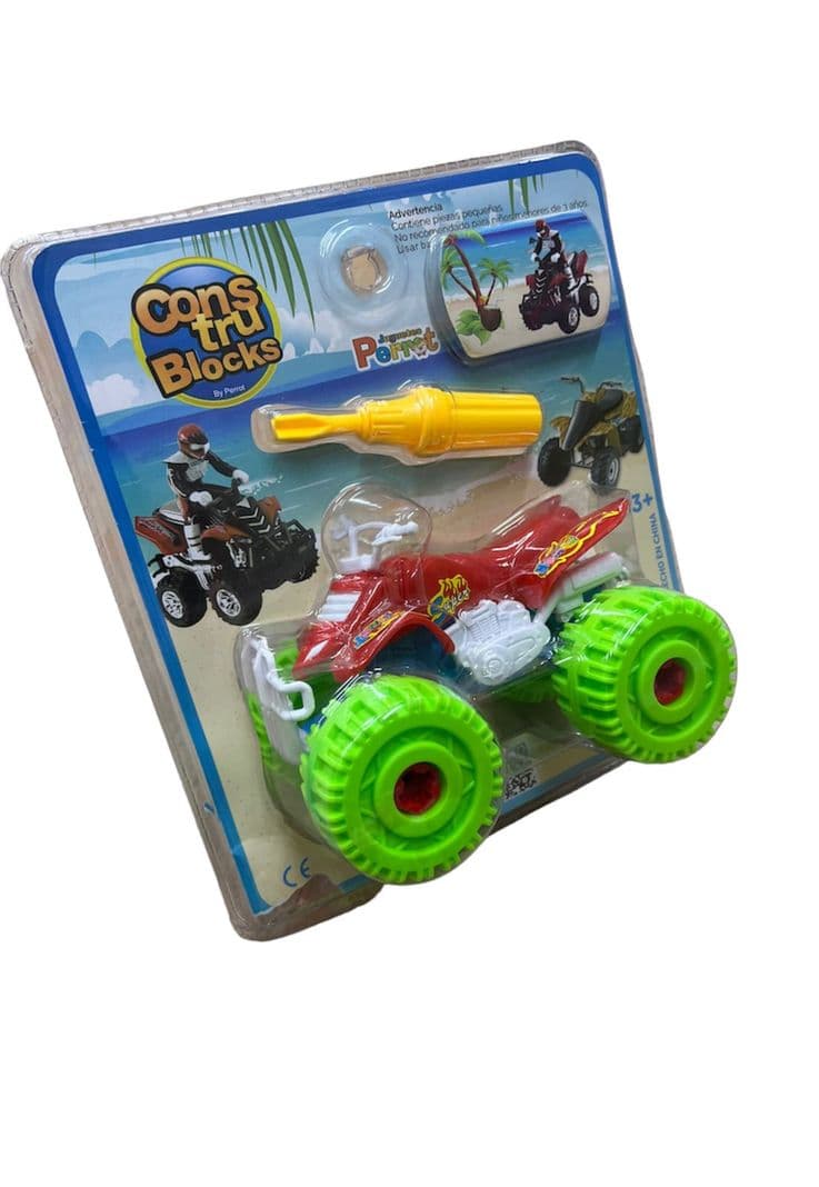 Moto Juguete Playera Armable Didactica Diseno 2
