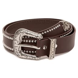 Cinturon mujer Gacel chocolate Cafe XS