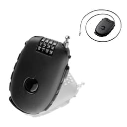 Candado Con Cable De Seguridad Clave De 4 Digitos Retractil