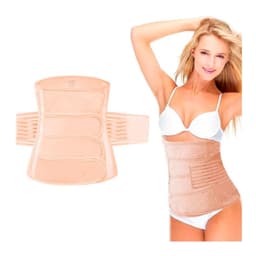 Faja Postparto 4 Bandas Ajustable Nude Xxl Agregar a favoritos Beige Natural L