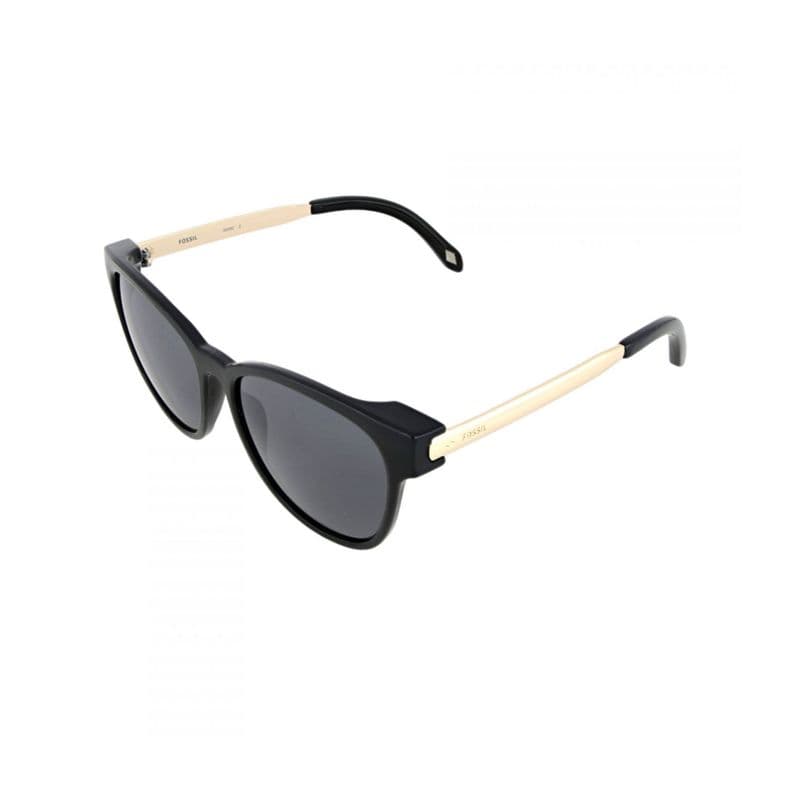 Lentes De Sol Fossil Outlook X82582 Mujeres Negro